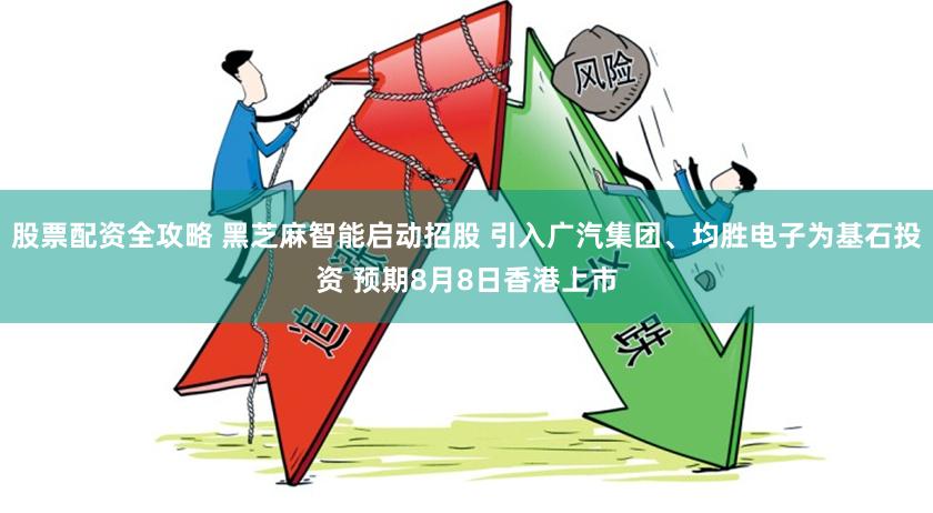 股票配资全攻略 黑芝麻智能启动招股 引入广汽集团、均胜电子为基石投资 预期8月8日香港上市